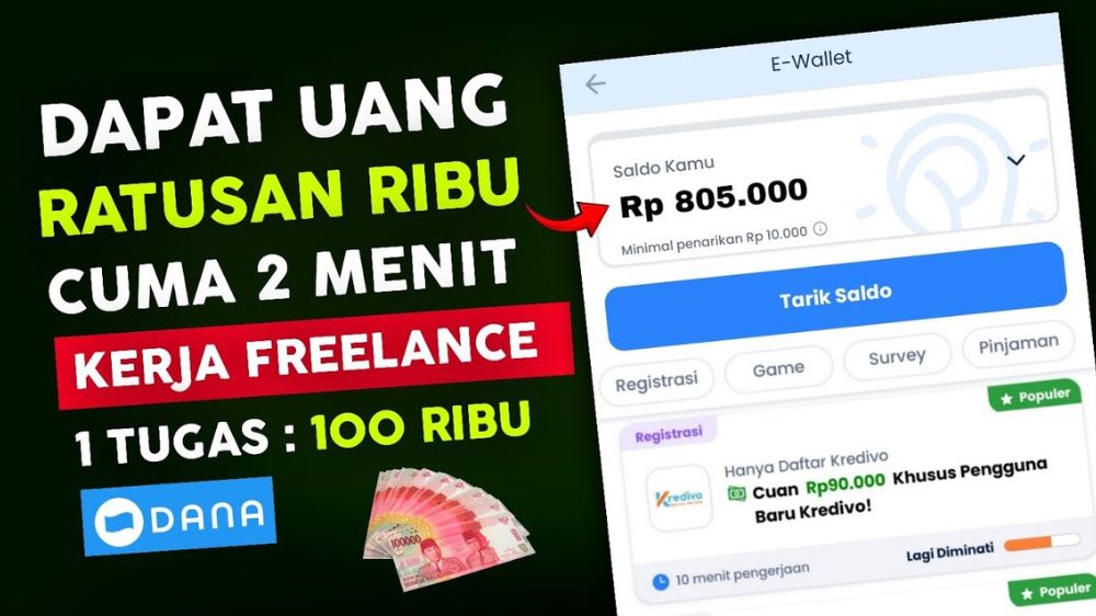 Aplikasi Penghasil Saldo DANA: Cara Cerdas Menambah Penghasilan di Era Digital