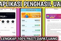 Aplikasi penghasil uang menjadi salah satu alternatif menarik untuk mendapatkan penghasilan tambahan di era digital. Dengan memanfaatkan smartphone
