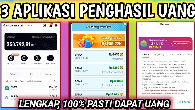 Aplikasi penghasil uang menjadi salah satu alternatif menarik untuk mendapatkan penghasilan tambahan di era digital. Dengan memanfaatkan smartphone